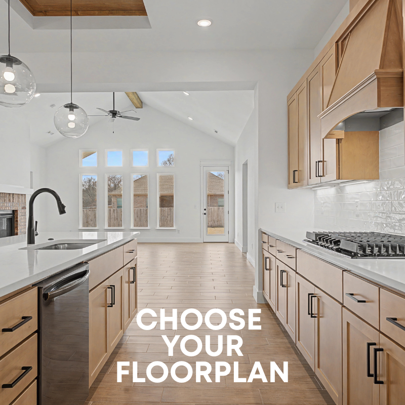 Build from the ground up - choose your floorplan Build from the ground up - choose your floorplan
