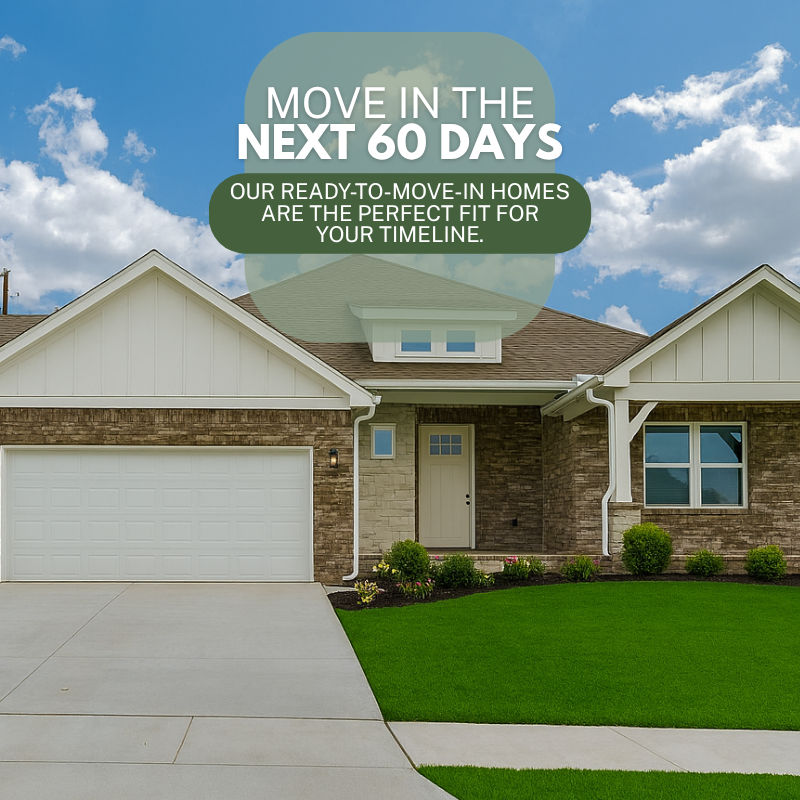 Schuber Mitchell Homes Move in 60 Days or Less